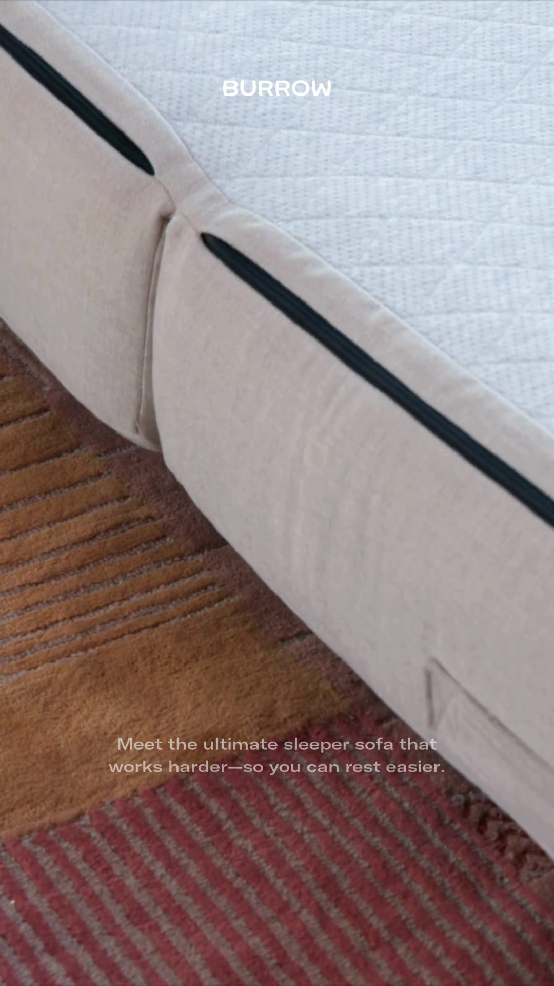 Introducing the new Span sleeper. A modern sofa by day, a dreamy bed by night.