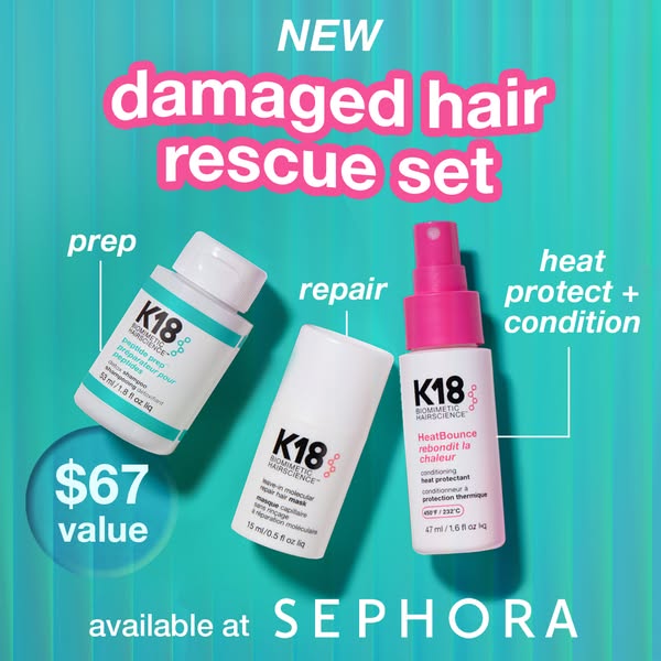 Shop NEW K18 set at Sephora