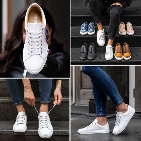 "I LOVE these sneakers I just got!! They're super comfy and I can tell they're really high quality. I'm definitely wearing these all summer. Already thinking of getting another color!"
— Kierstin A. Verified ★★★★★ Review
