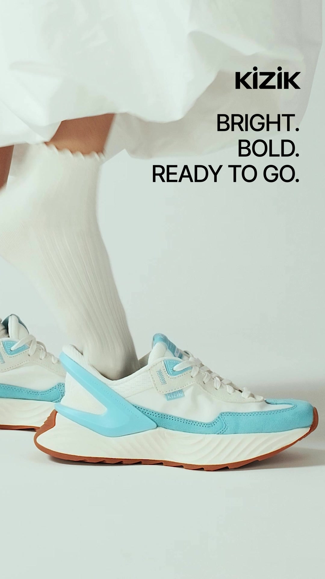 Meet Kizik shoes. All hands-free. All-day cushioning. And all you’ll talk about from here on out.