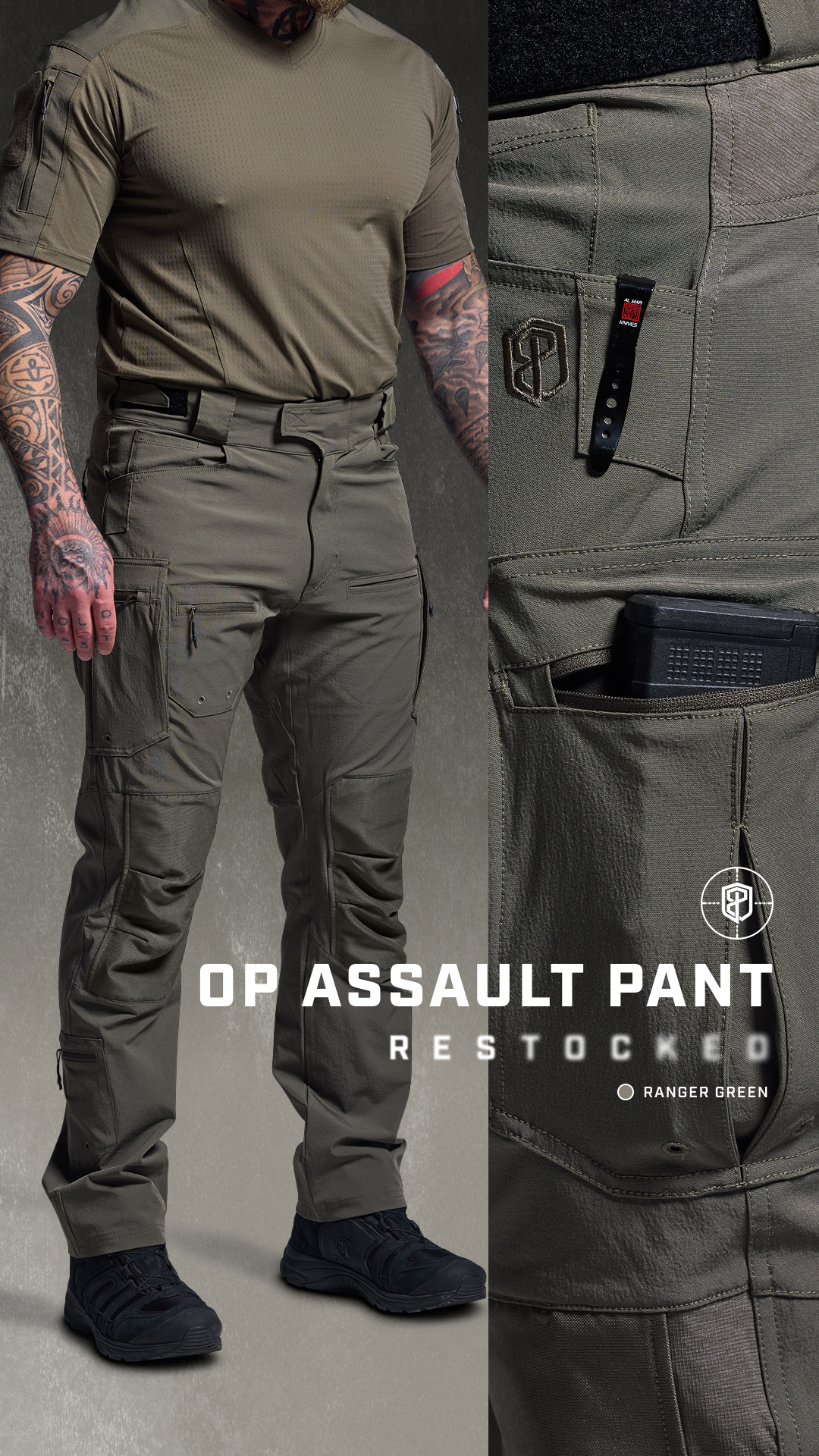 RESTOCK 🚨 OP ASSAULT PANT