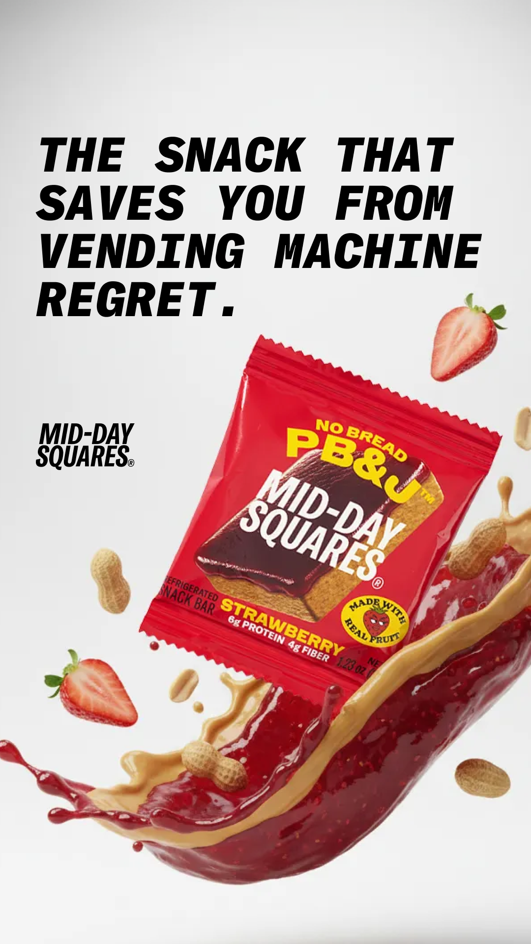 💪 NEW PB&J Flavor | Mid-Day Squares