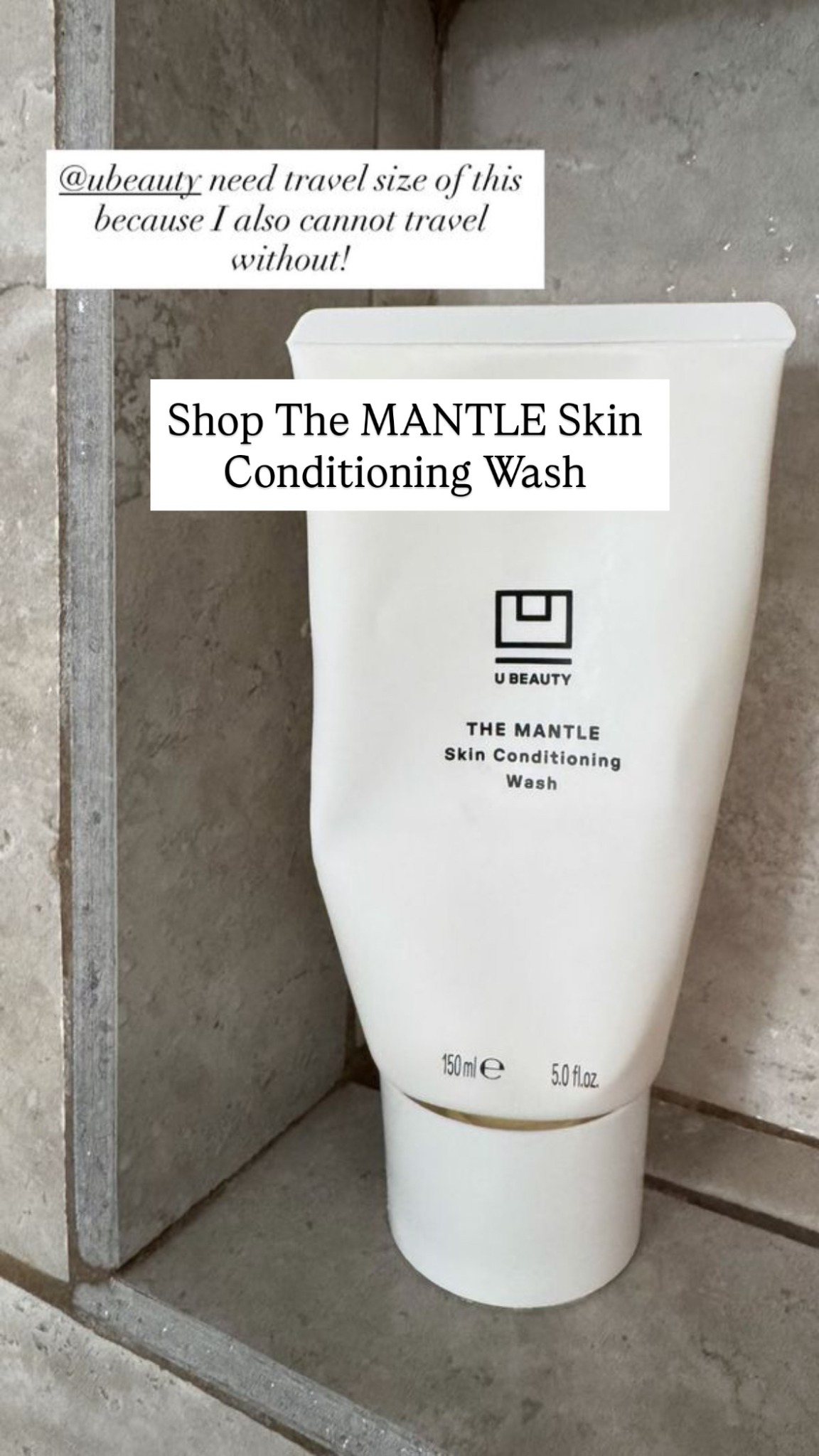 The MANTLE Skin Conditioning Wash