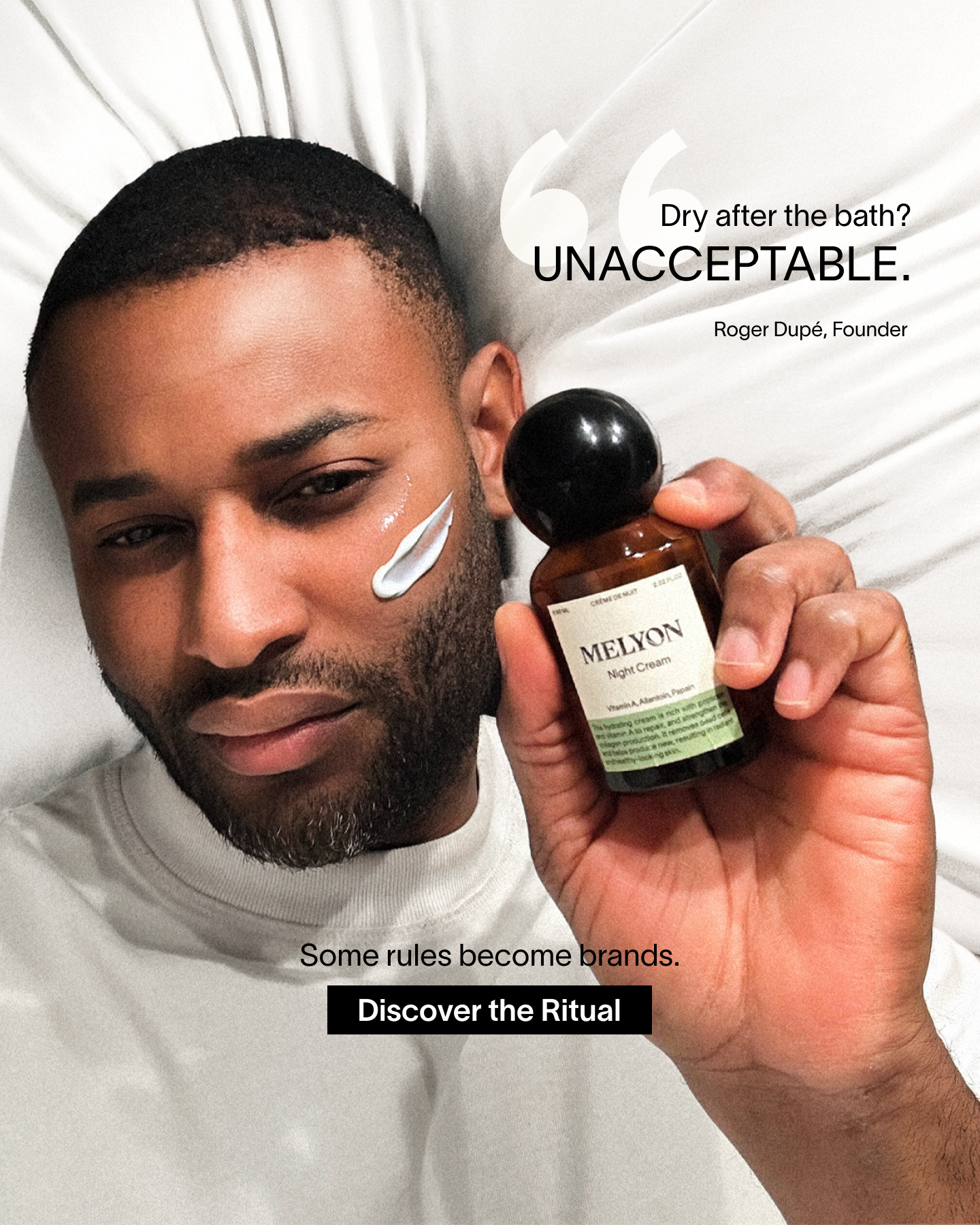 The founder's own night routine