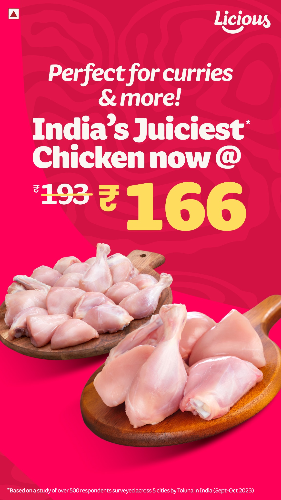 Flat 20% Off on Fresh Chicken!