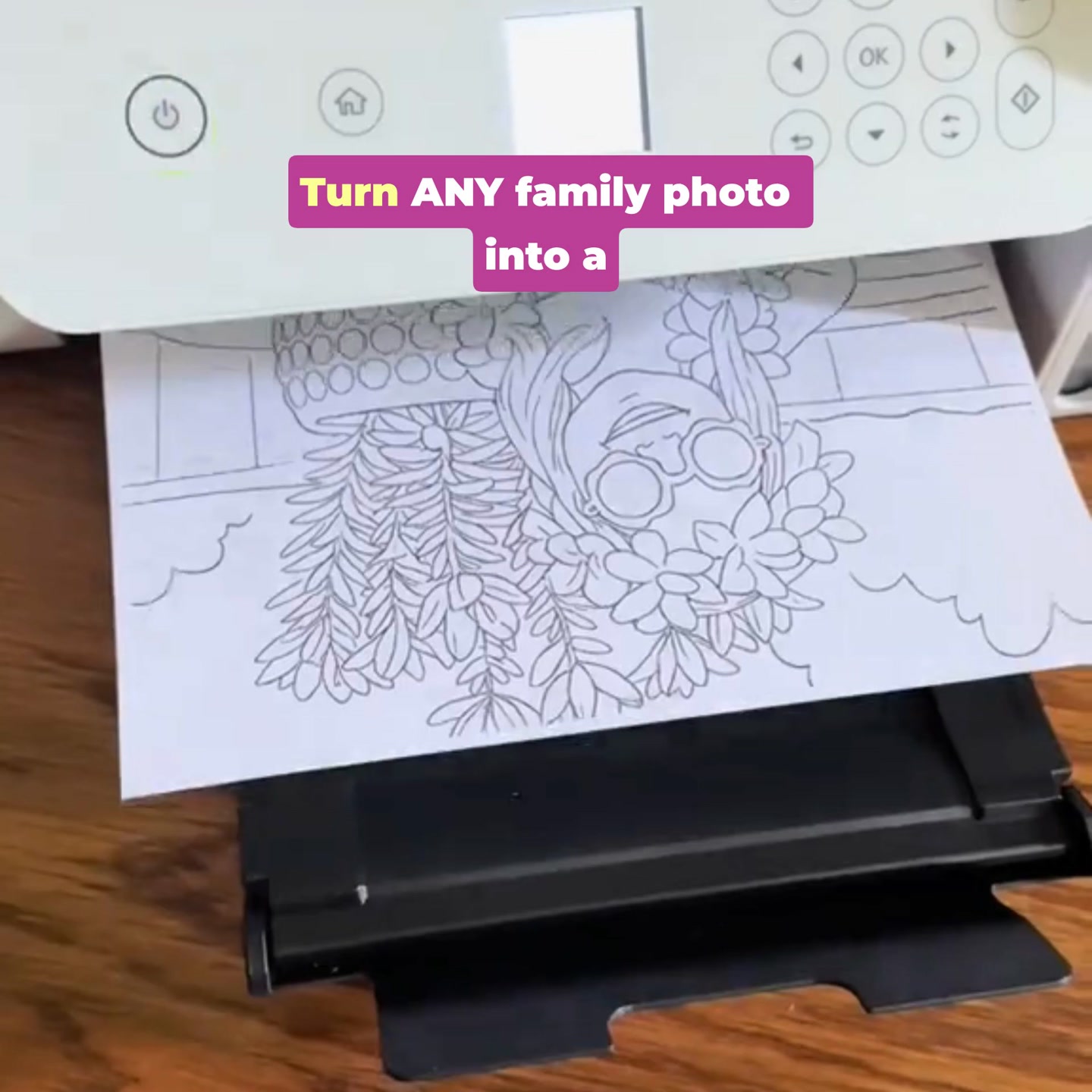Photos to Coloring Pages