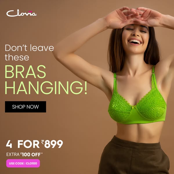 Your cart is calling! That perfect-fitting bra you picked is still waiting for you. Shop & make them yours today! 
✓ COD Available. Free Shipping*
✓ Easy Return
✓ New Styles Added