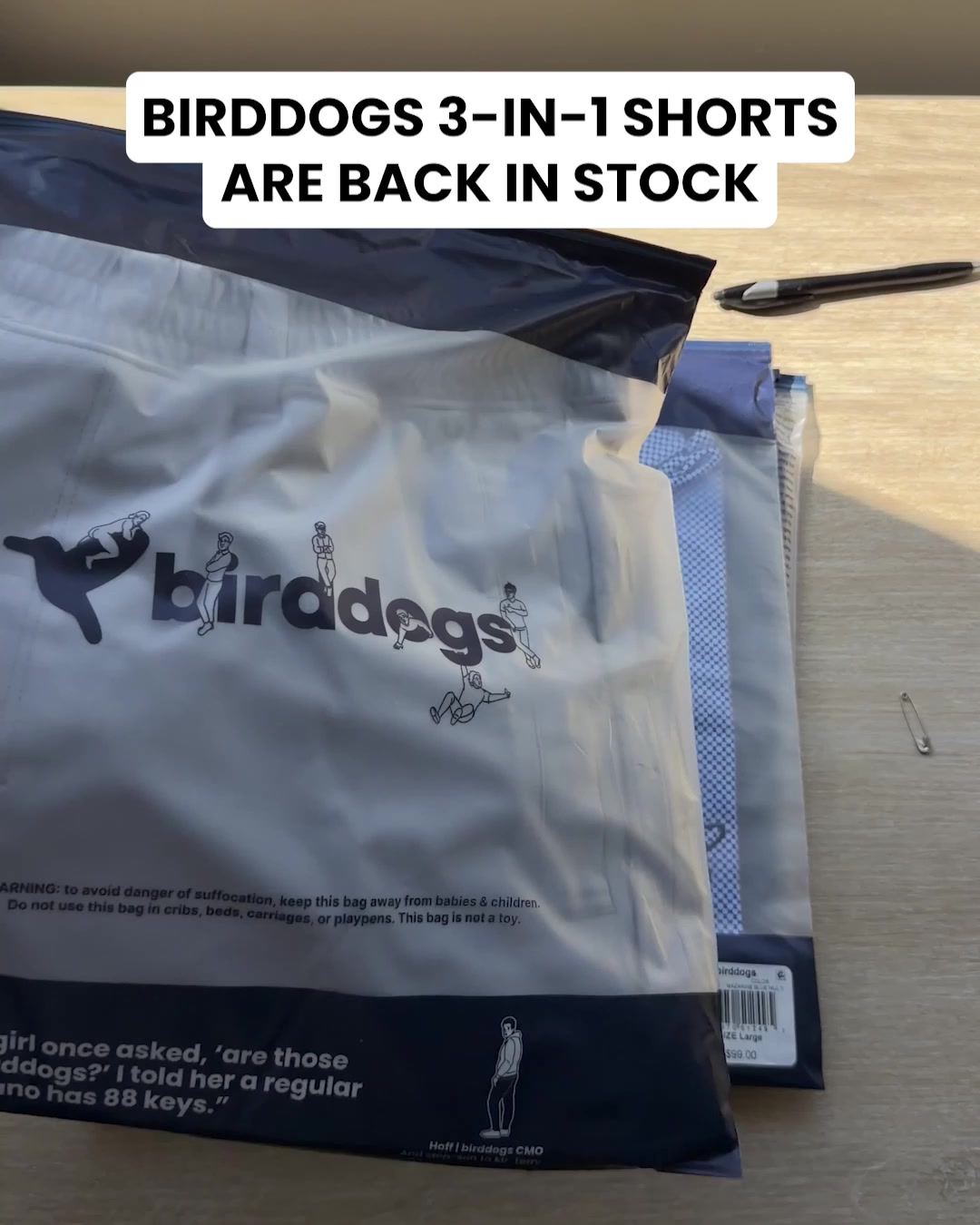 back in stock