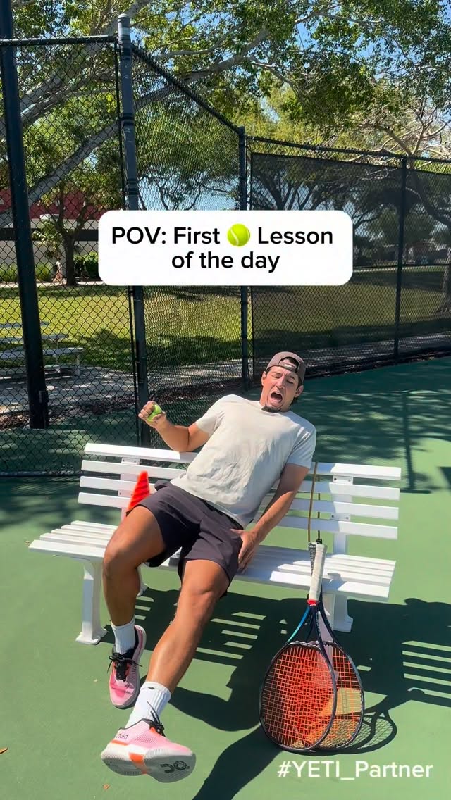 @yeti is goated🐐 for my hard training sessions and long days on court🎾

#YETI_Partner #Ad #BuiltForTheWild
