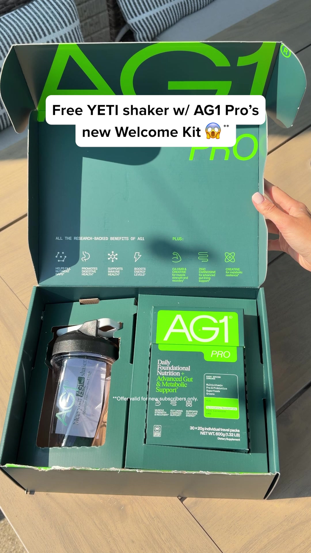Your AG1 Pro Journey Starts Here