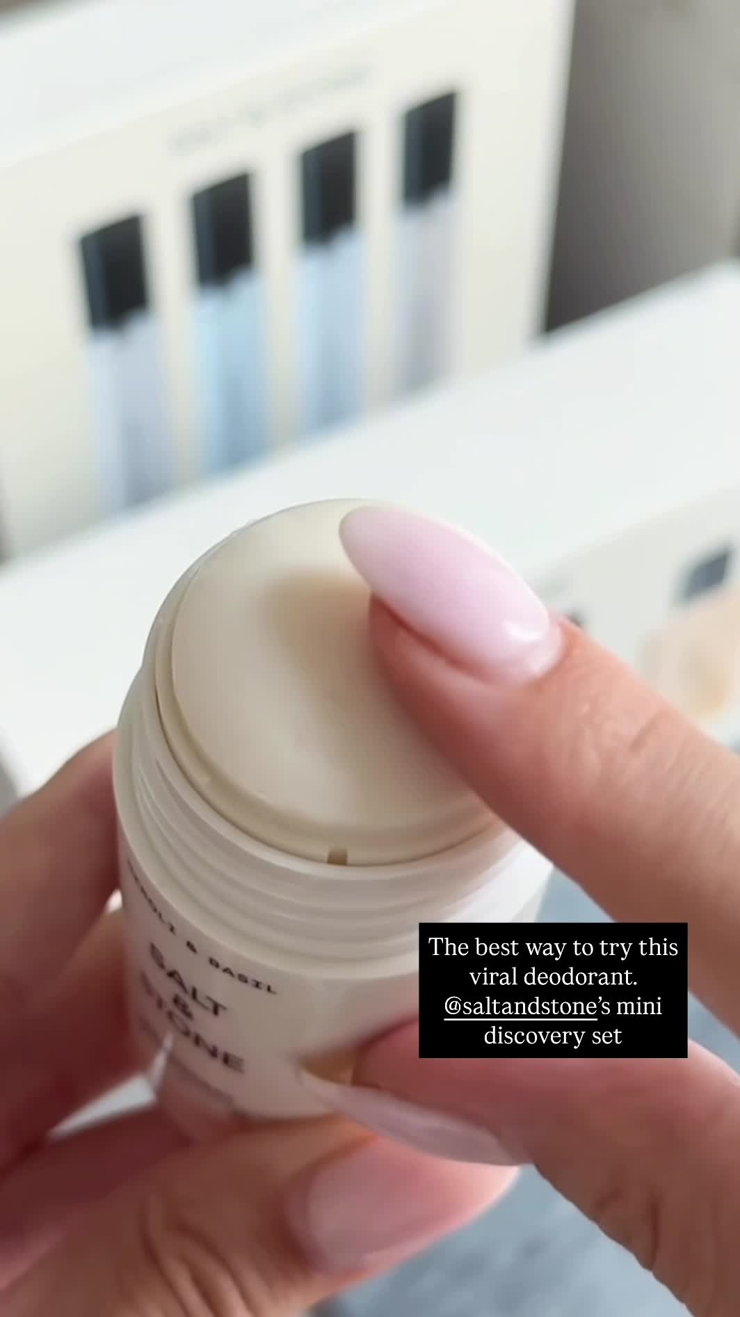 Find Your Scent With Mini Deodorant
