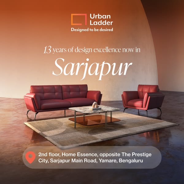 At Urban Ladder, get flat ₹50,000 discount on Home Interior orders with a minimum order value of ₹10 lakhs 🤩
