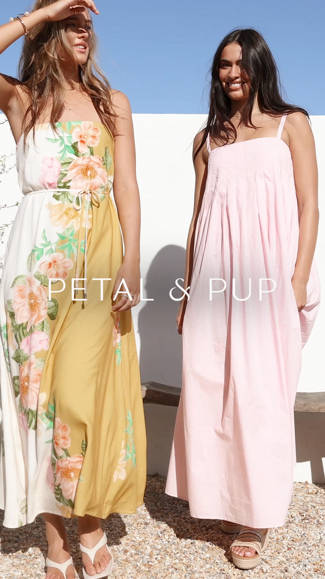 Sundress weather is on the horizon. Jackets are officially optional. Spring is calling and we're already outside.