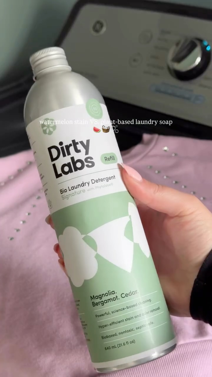 @myouterlife @dirty_labs 

I’m always looking for a better alternative to things & this @dirty_labs laundry soap has earned a spot in my house 🫶🏼

#ad#lifestyle#clean