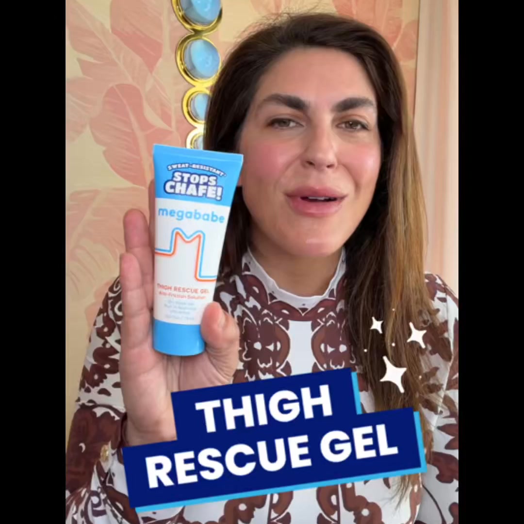 Meet Thigh Rescue GEL - your newest way to STOP CHAFE. 🚨🚨🚨