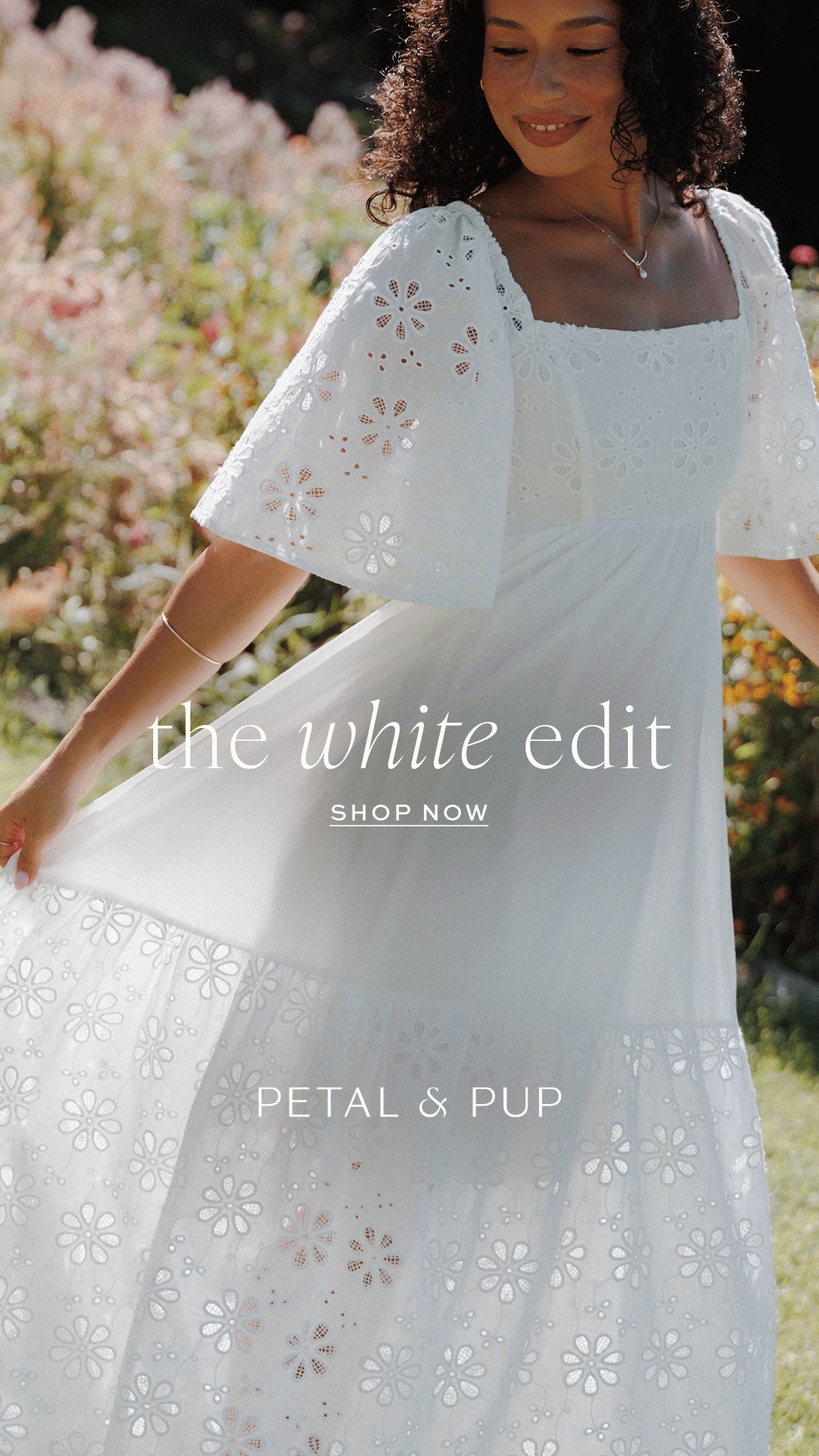 Is there anything more timeless than an all-white look? We don't think so. Find yours—and take it somewhere sunny.