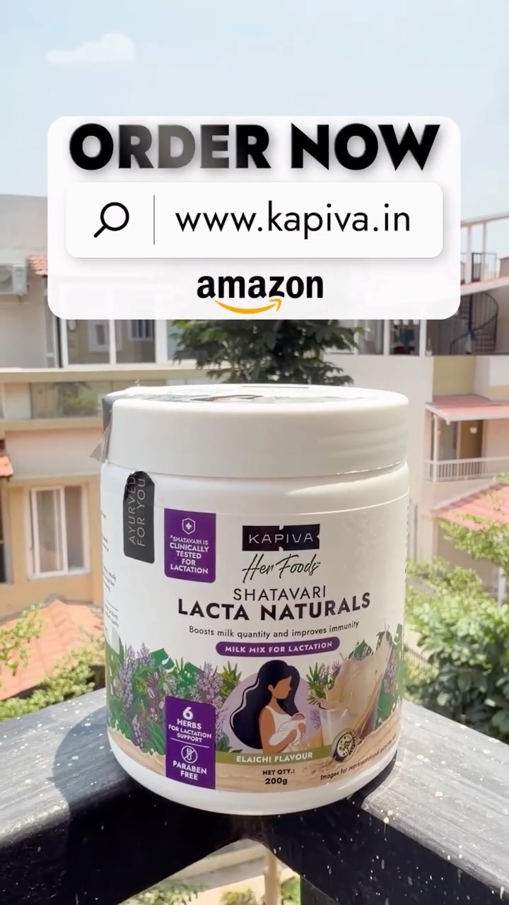 🍼 🤱🏻Breastfeeding isn’t just beautiful, it’s demanding too.
Your body is constantly giving: nourishment, comfort, energy and it deserves support too.

That’s where Kapiva’s Shatavari Lacta Naturals comes in ✨

🤱🏻Boosts b