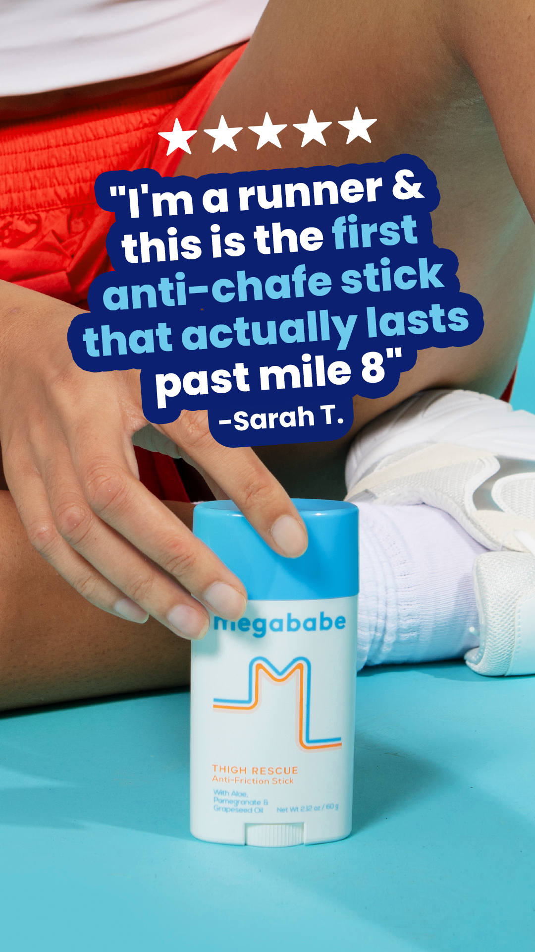 Your run is hard enough. Thigh chafe doesn’t need to make it harder.