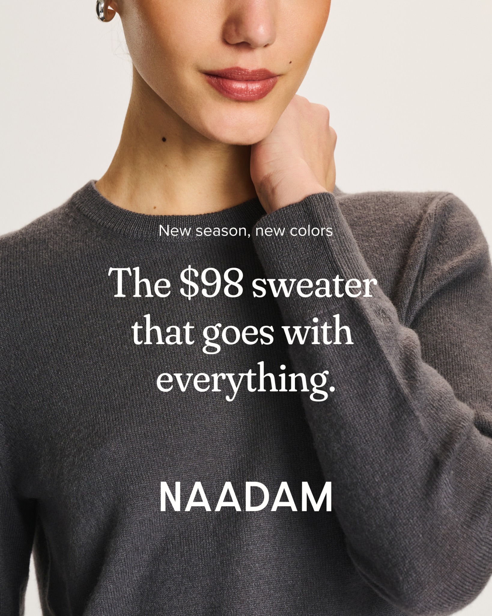 Soft. Lightweight. $98.