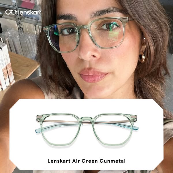 Upgrade your style with Lenskart!
From everyday to statement pieces, find glasses & sunglasses that match your vibe
• Premium design
• Unbeatable comfort 
• Prices that put a smile on your face

Ready to see the world in