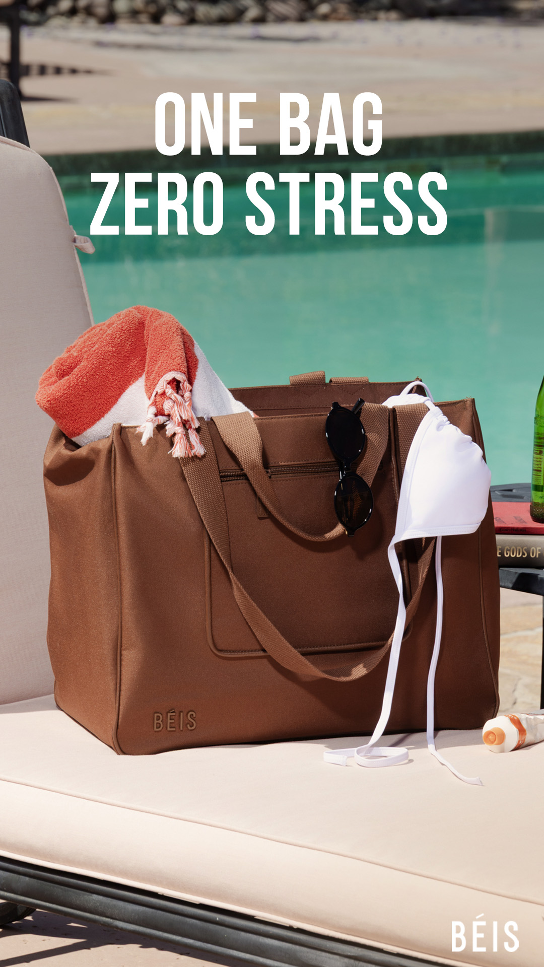 The East to West Tote — Looks good, carries everything. From slow mornings to late nights.