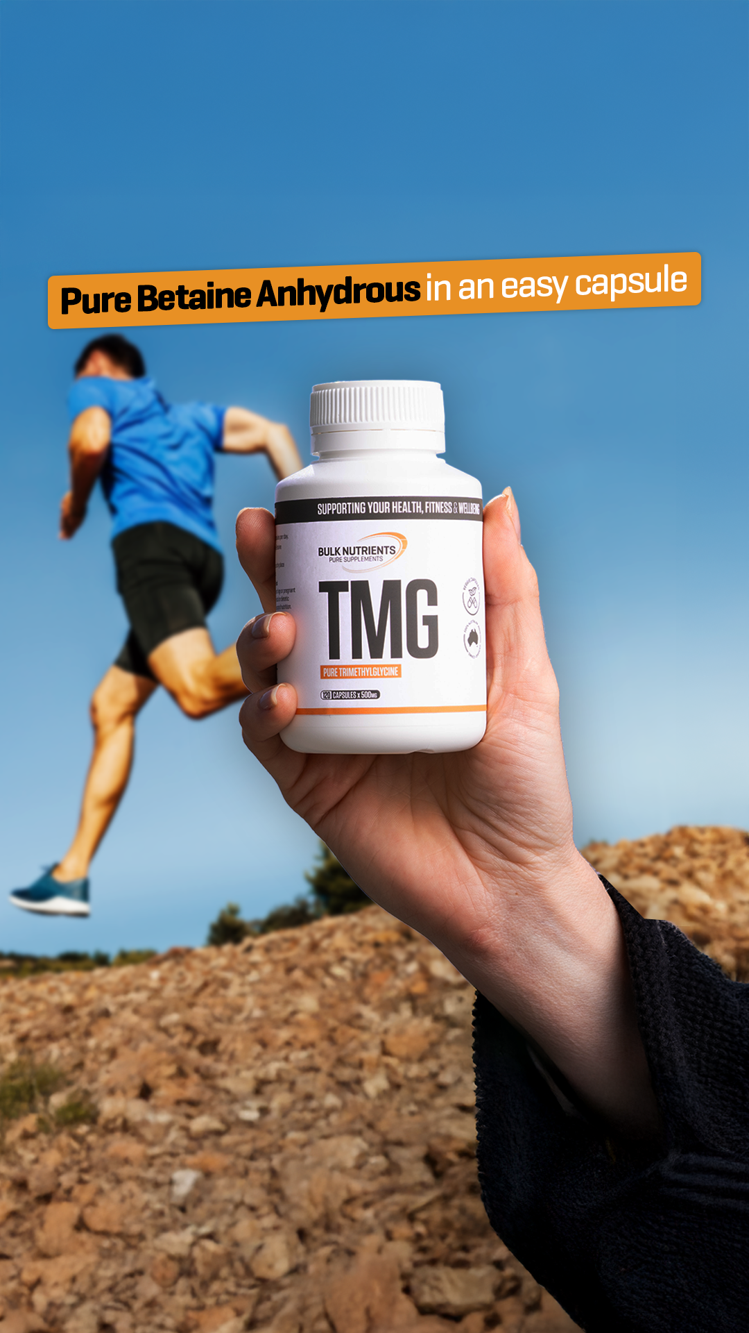 Bulk Nutrients Meta ad creative