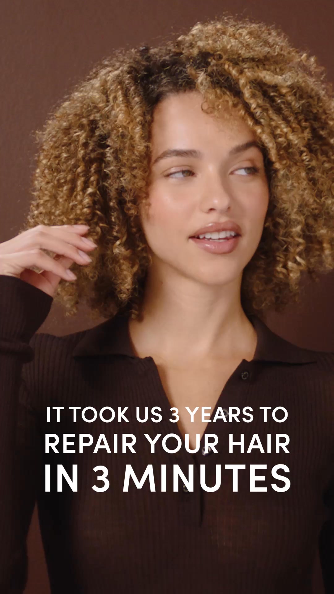Ready to BRB? New Bond Repair Balm repairs damage, breakage & split ends in just 3 minutes.
