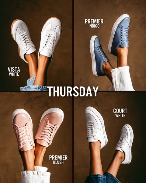 Say 𝙃𝙚𝙡𝙡𝙤 to Thursday Sneakers 👋
🙌 Goes With Everything x Ready for Anything
☁️ Full Leather Lining for All-Day Comfort
👀 Available in 20+ Styles
📦 Free Shipping & Returns