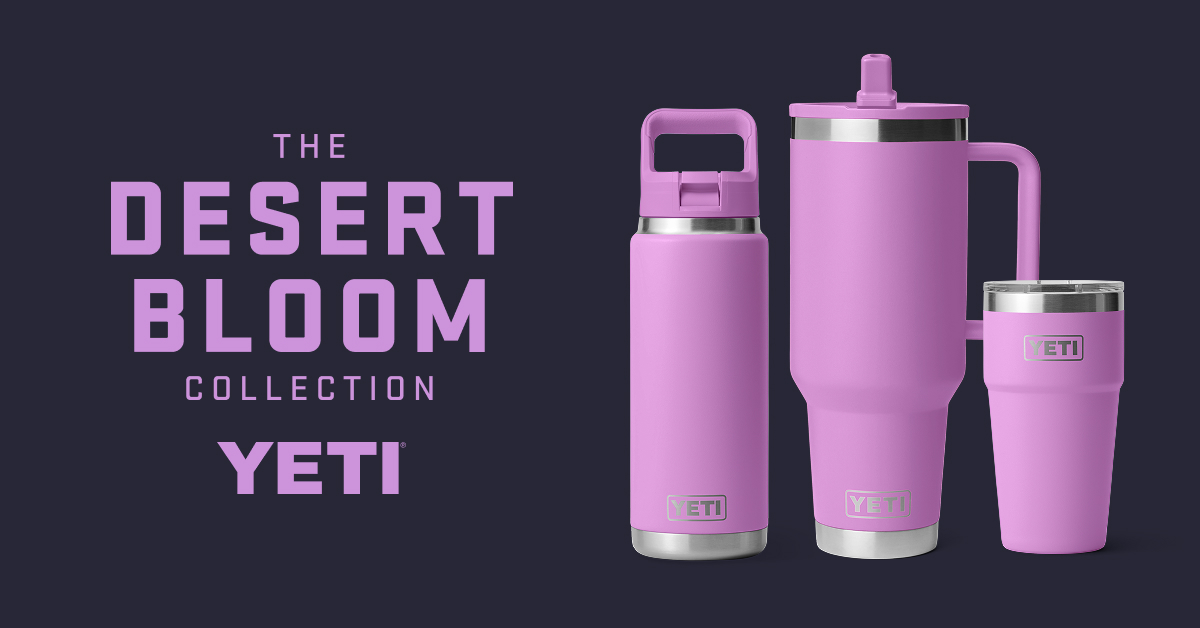 Meet the Desert Bloom Collection — a seasonal color brought to life across drinkware that stands out in any landscape.
