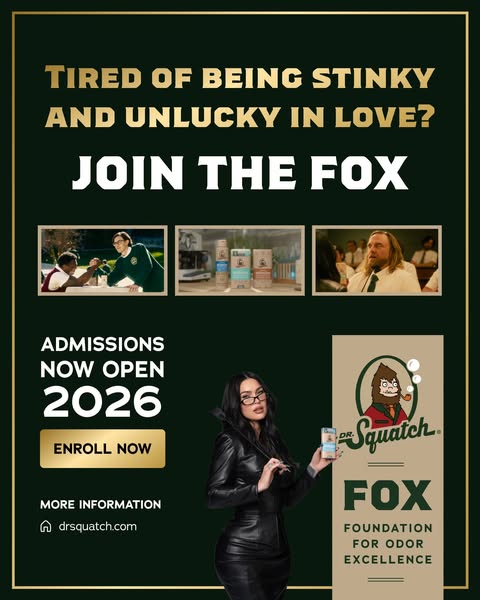Admissions are now open at the Foundation for Odor eXcellence.

Tag someone who needs to further their studies in Freshness 101. ❤️

@meganfox