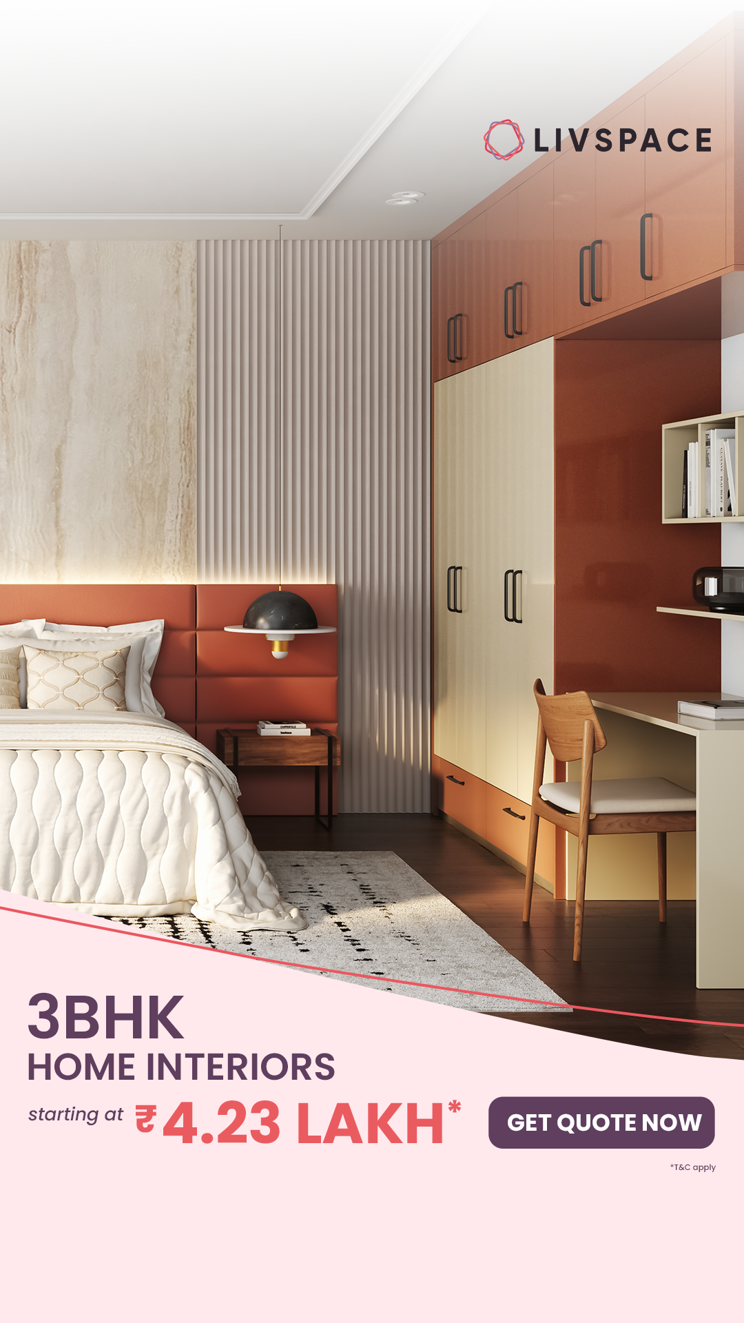 Knowing the price of the Home interiors is easier than you think! Our price calculator does the math in a jiffy.