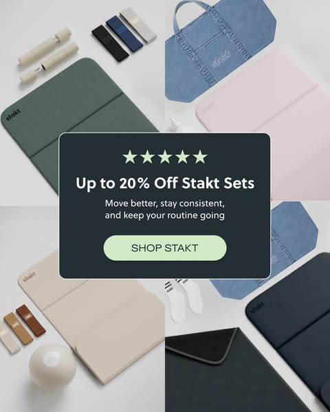 ✨ Save up to 20% on Stakt Sets