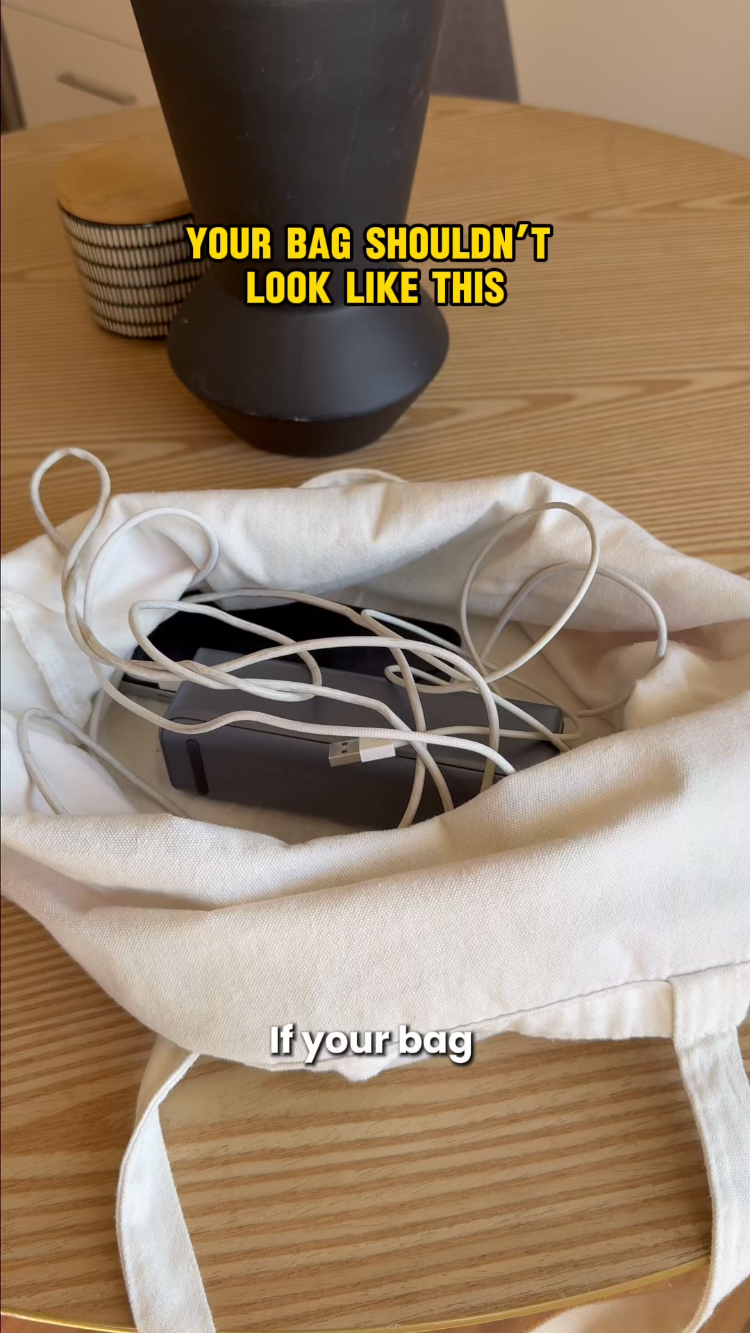 The Solution for Messy Bags 👜
