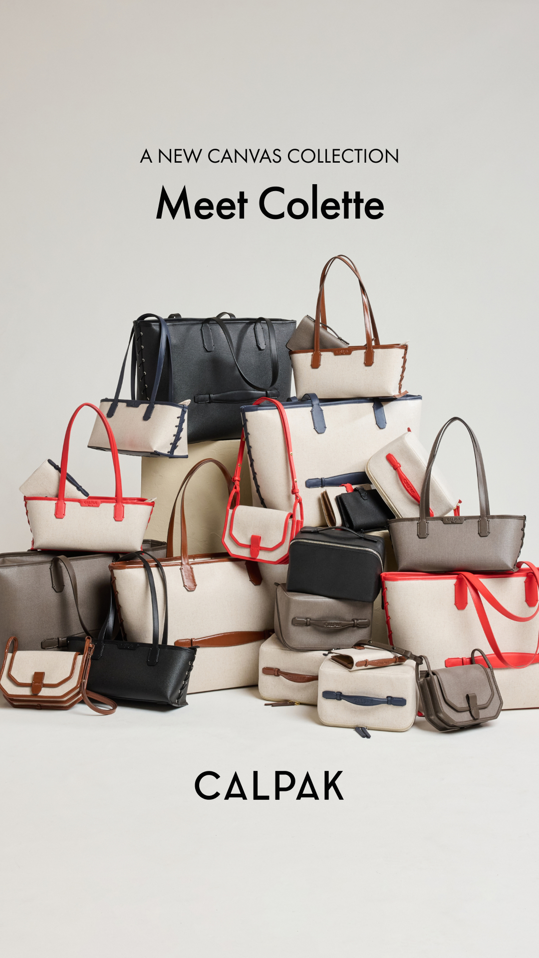 Meet Colette, the new canvas collection designed to bring simplicity to your everyday.
