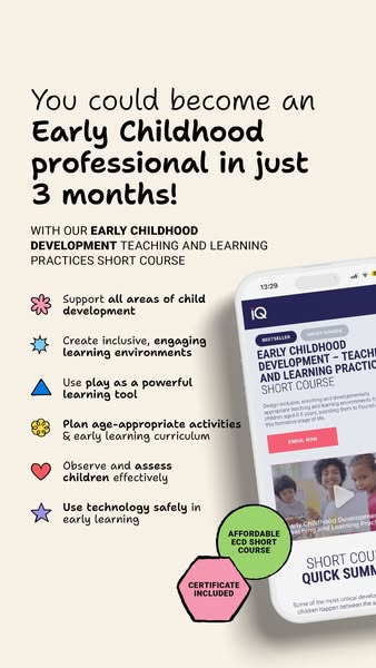 Early Childhood Development Teaching & Learning Practices short course
