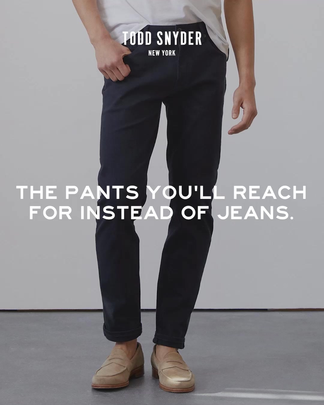 THE 5-POCKET CHINO. An all-time best seller that merges the best features of your favorite denim and your trusty chinos into one truly perfect pair of pants.