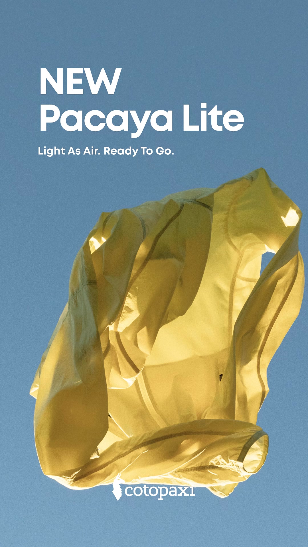 Ultra light for the in-between moments—cool starts, breezy descents, fast miles on two wheels. Easy protection that packs into its own pocket. Like magic.