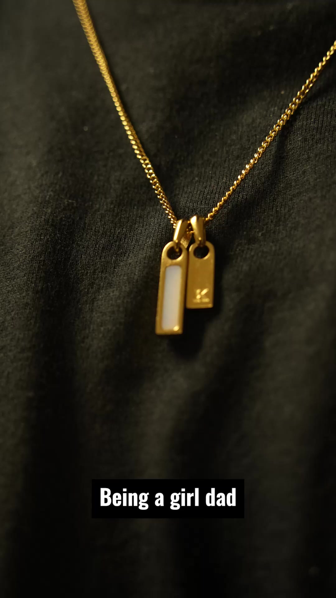 Birthstone Necklace for Dads