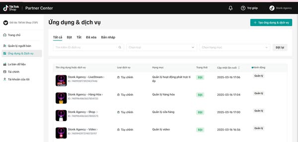 🚀Stonk Agency - Trở Thành Đối Tác Chính Thức Của TikTok Shop
TikTok Shop đang là nền tảng thương mại điện tử bùng nổ, mở ra cơ hội vàng cho các doanh nghiệp và cá nhân kinh doanh online. Tuy nhiên, để tận dụng tối đa tiề