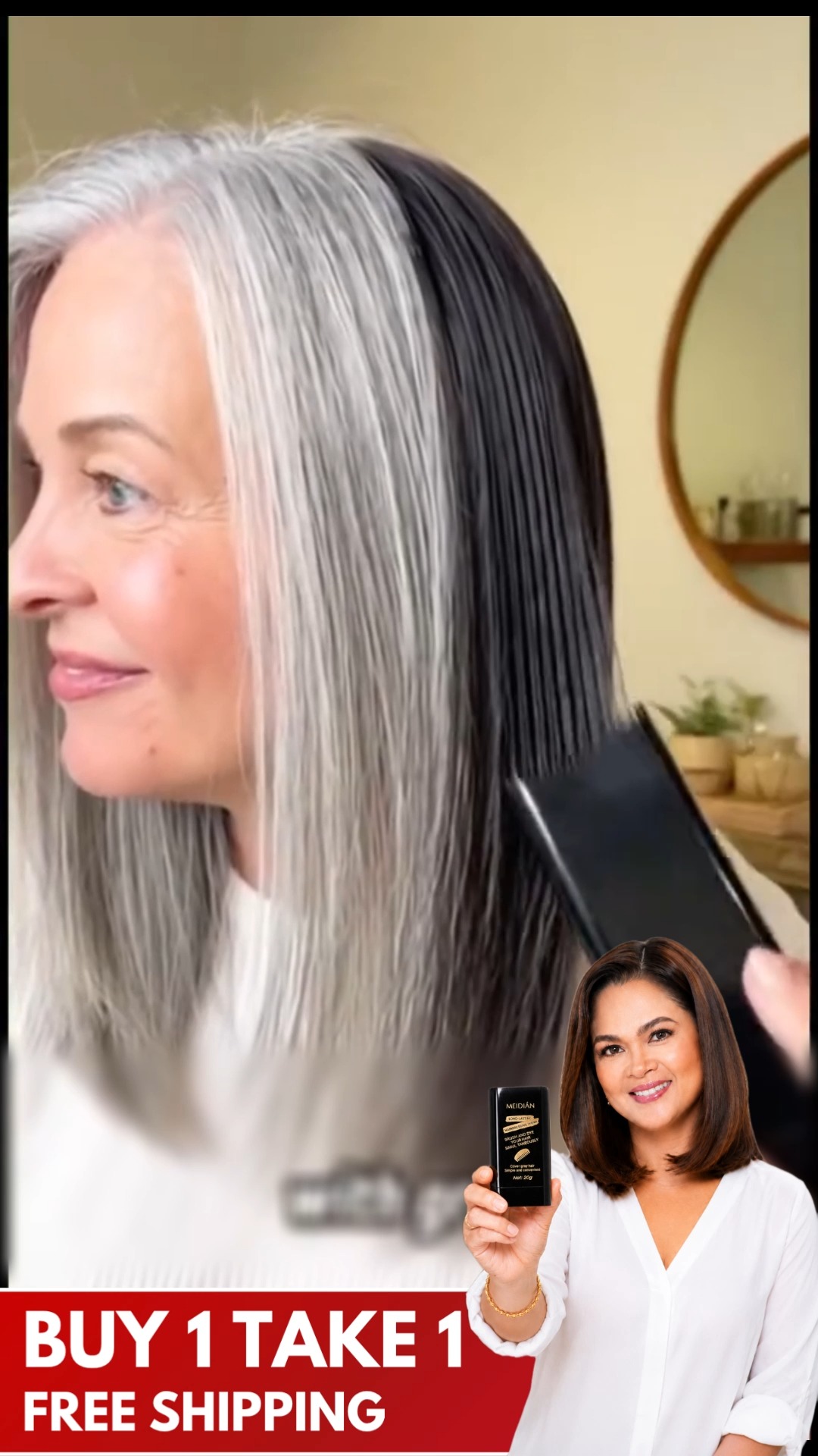 💥 Mabilis na natatakpan ang puting buhok sa loob lang ng ilang simpleng hakbang 😍
Kapag pinagmasdan mong mabuti ang video na ito, makikita mo na napakadaling gawing mas natural na itim ang buhok 👇
👉 Bagay para sa mga 50,