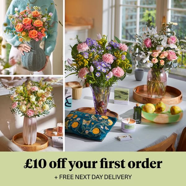 £10 off your first order