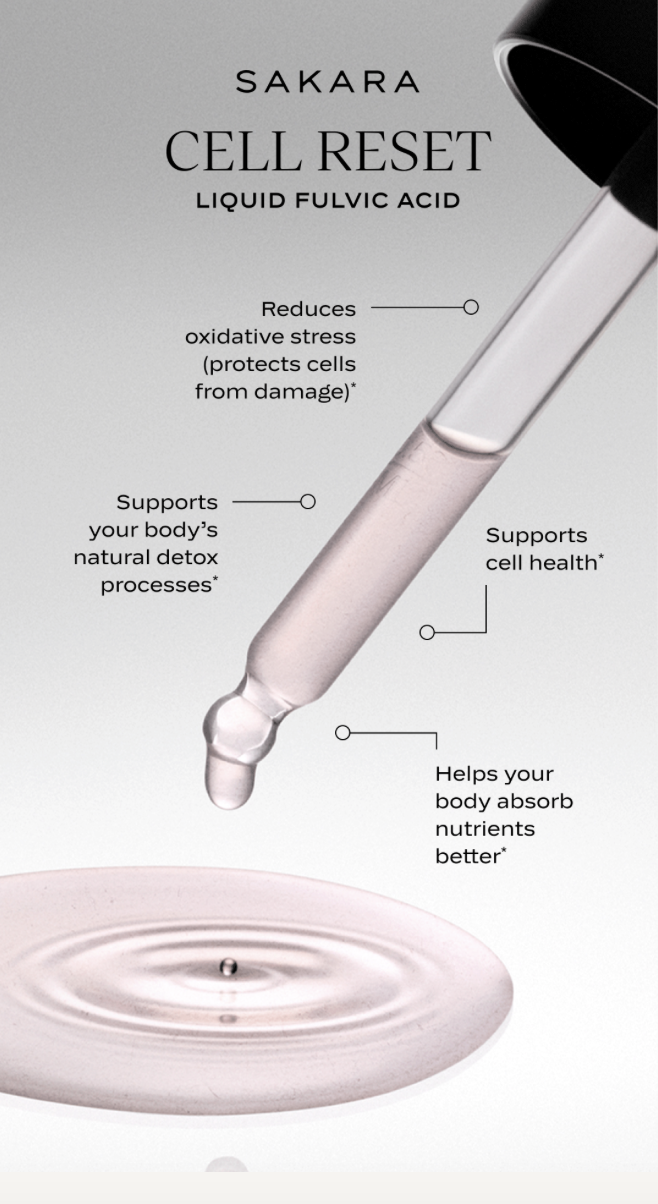 Your cellular health is the foundation of your overall health. Support it with just a couple drops of Cell Reset a day.