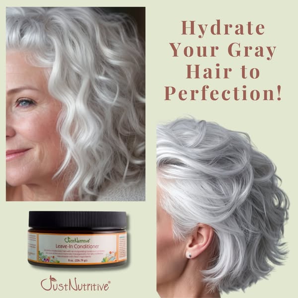 Frizz-Free, Gorgeous Gray Hair!