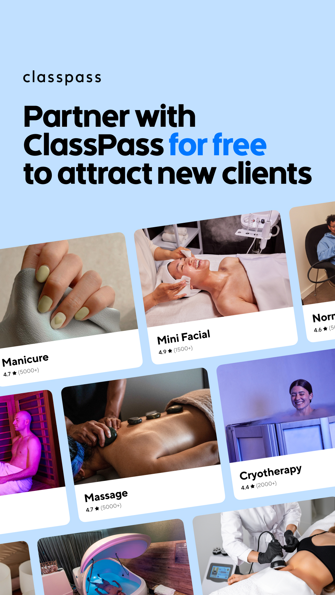 List with ClassPass