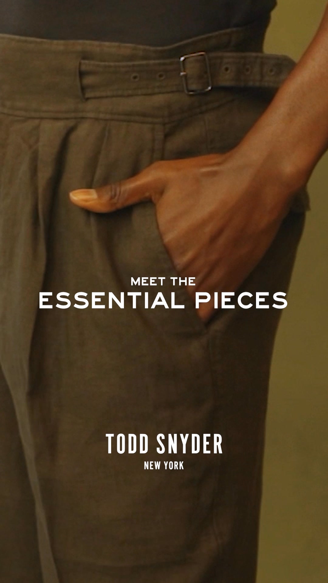 Meet the Essential Pieces. The building blocks of a modern wardrobe, elevated with best-in-class fabrics and considered designs. These are the styles you’ll wear on repeat.