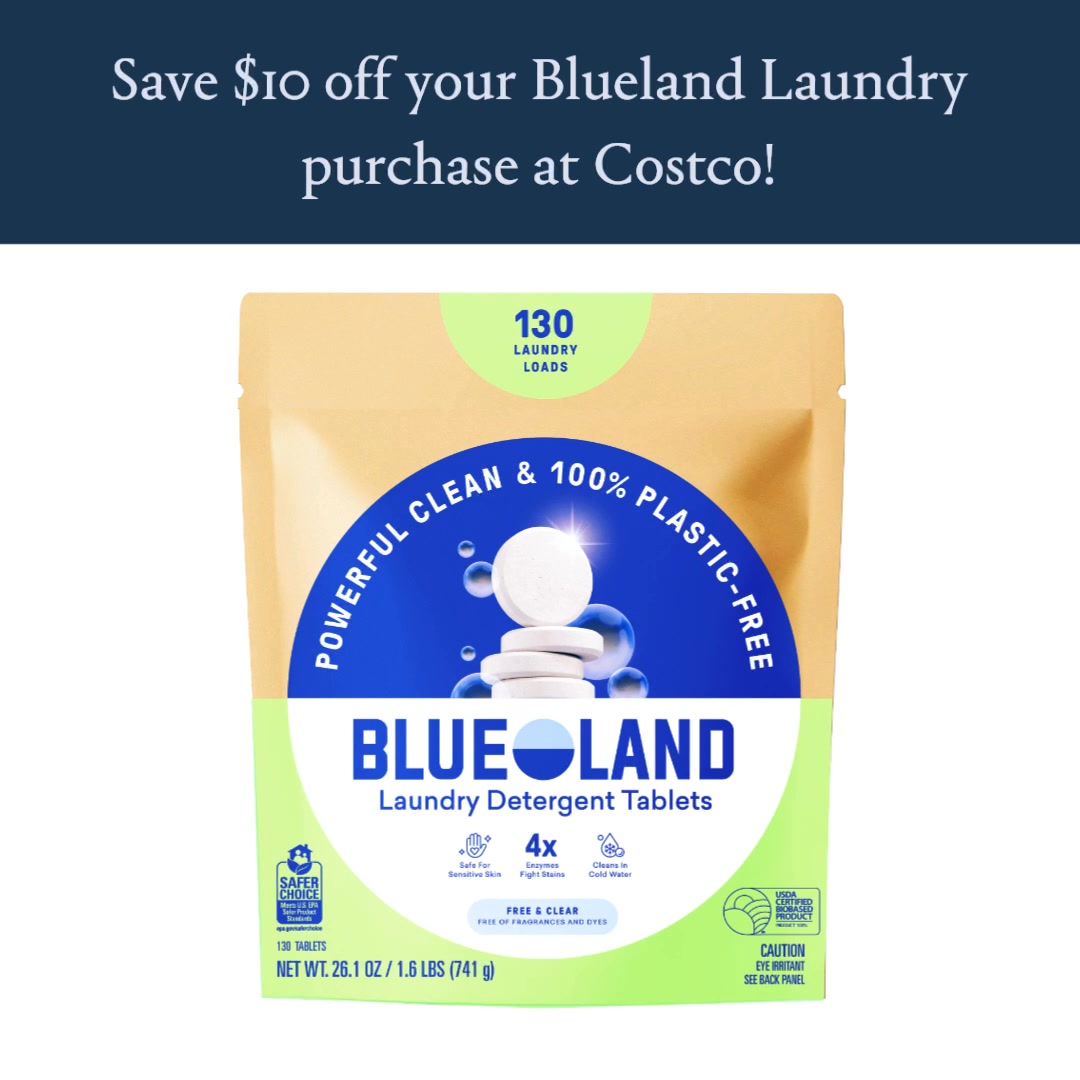 Save $10 on Blueland Laundry at Costco