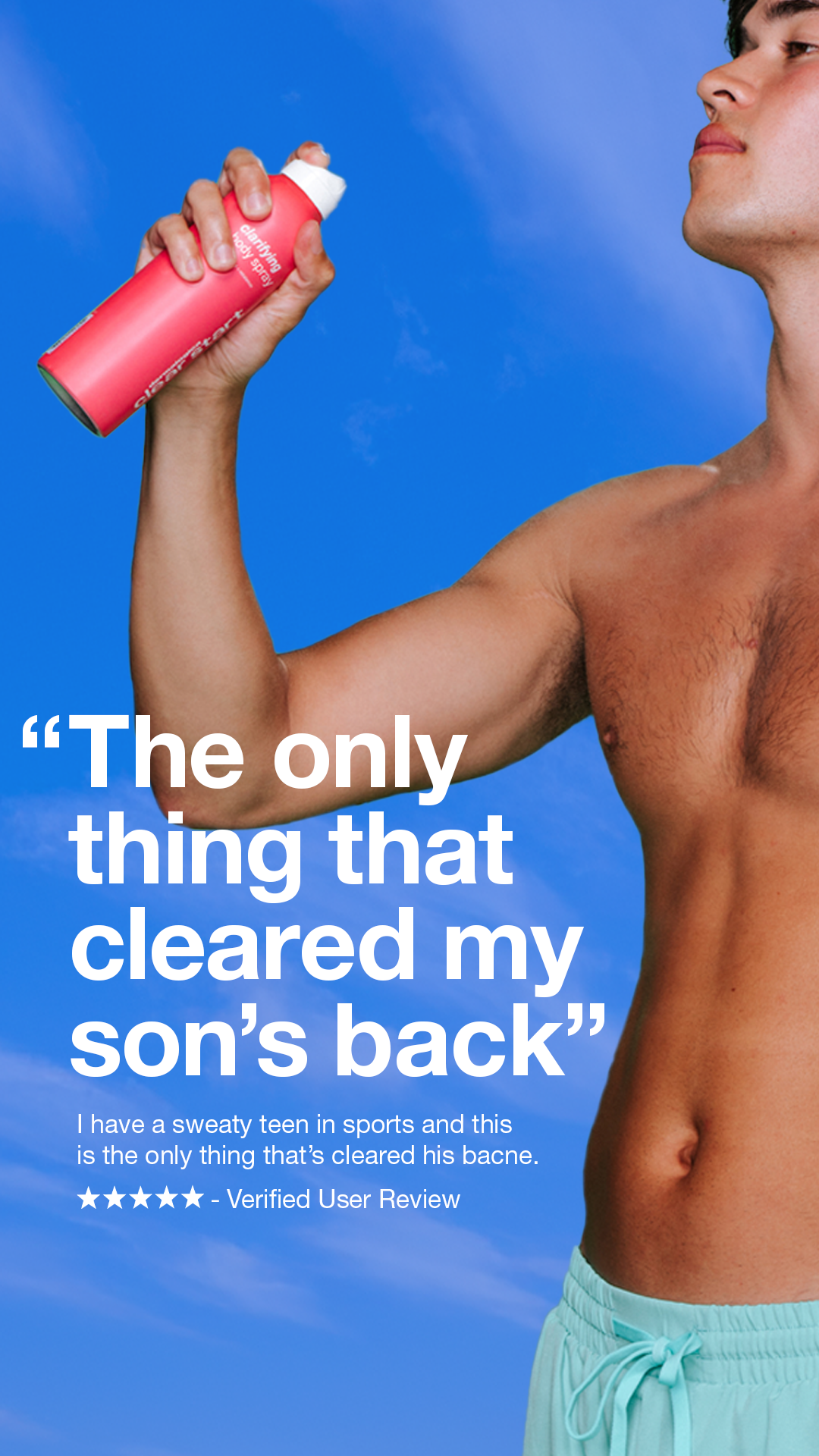 Clarifying Bacne Spray