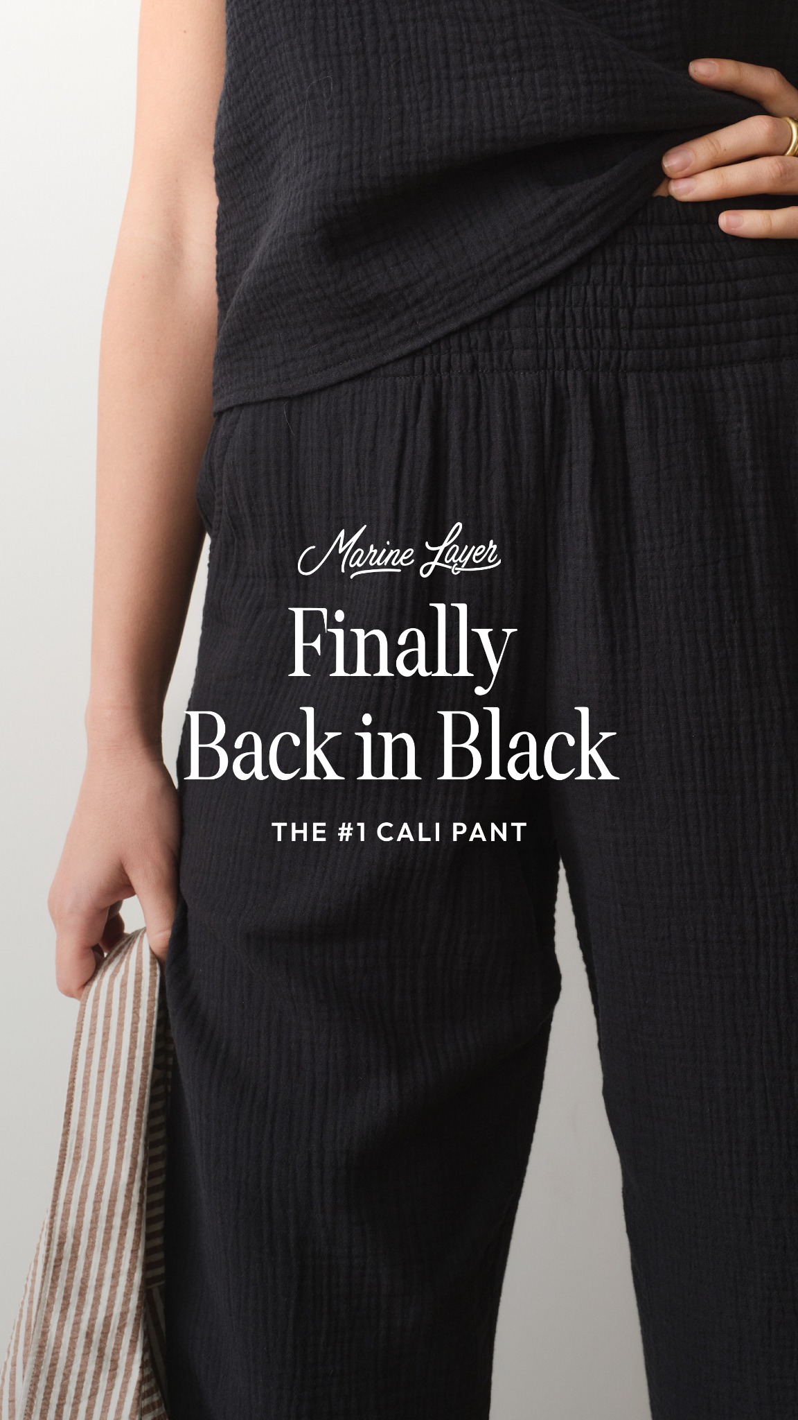 The #1 Cali Double Cloth Pant