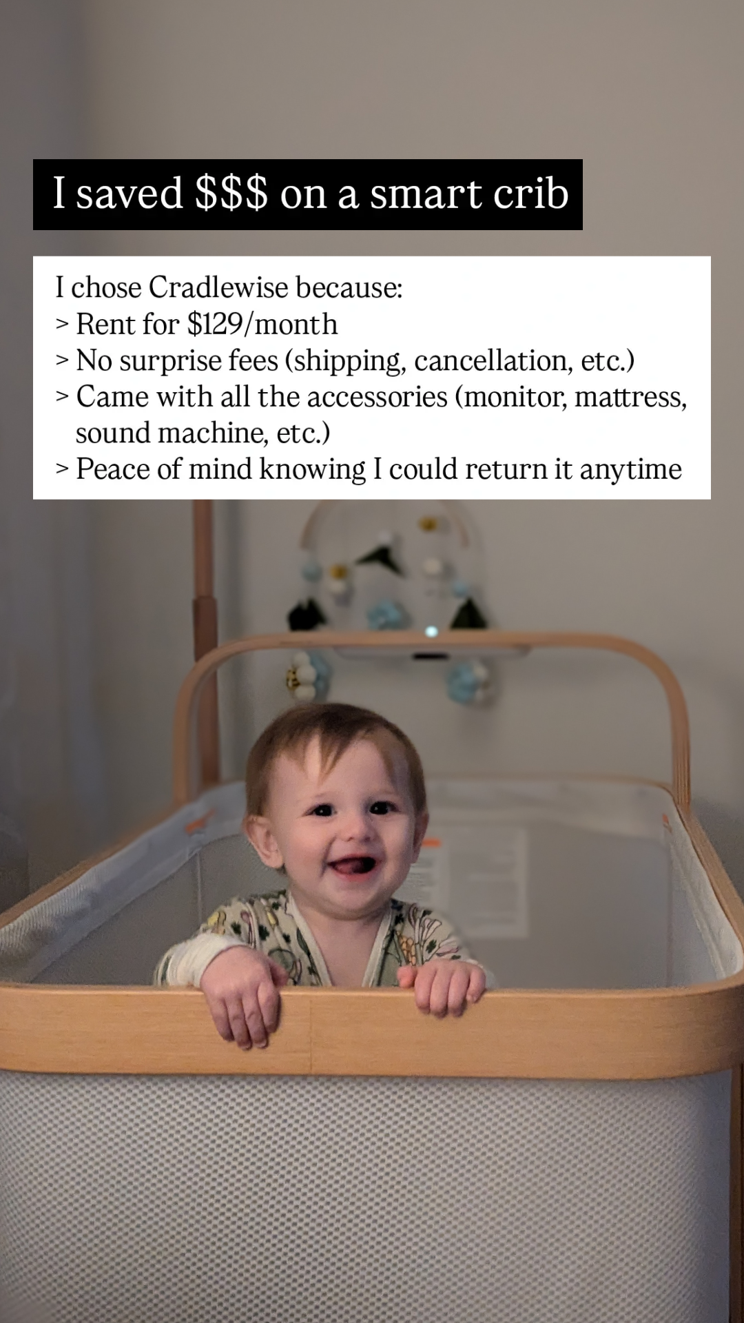 Rent Cradlewise!