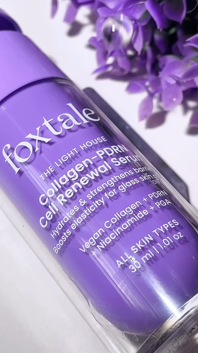 Been using the Foxtale Collagen PDRN Cell Renewal Serum lately and loving how fresh and smooth my skin feels. Formulated with PDRN and collagen to support skin renewal, improve elasticity, and help strengthen the skin ba